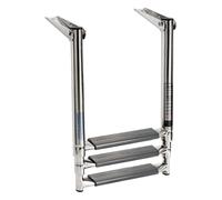 Scaletta telescopica per plancetta con tubi ovali - 1 PZ Osculati - 49.555.03