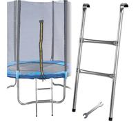 Scaletta universale in metallo per trampolino da giardino 86,5 x 37 cm