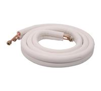 Scalewbin 3Meter Condizionatore D'aria Coppia Tubo Bobina 1/4 In Isolato Filo di Rame Set Condizionatore D'aria Parti Tubo Refriger