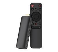 Scalewbin Chiavetta TV in plastica Android TV HDR Set Top OS 4K BT5.0 WiFi 6 2,4/5,8G Android 10 Smart Sticks Android Media Player