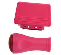 Scalewbin Timbro Stamping smalto per unghie Piastra immagine Nail Art decorazione Stamper spatola strumento rosa rosso