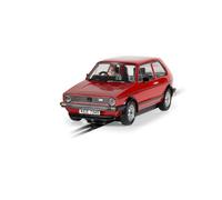 Scalextric 1:3 2 Slot Car Volkswagen Golf GTI - Rosso - C4490