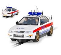 SCALEXTRIC 1/32 SLOT CAR IMPREZA WRX POLICE EDITION MODELLINO STATICO DIECAST