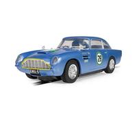 SCALEXTRIC ASTON MARTIN DB5 BLUE & YELLOW HISTORIC GT RACING SLOT 1:32 - C4599