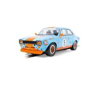 Scalextric C4530 Ford Escort MK1 - Wayne Crabtree Modified Fords 2023-Gulf Slot Car Kit di Costruzione per Bambini