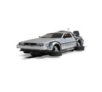 Scalextric C4541 Back To The Future 2 - Flying Time Machine Cars - Street & Rall