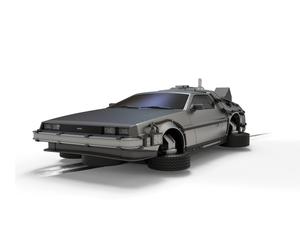Scalextric C4541 Back To The Future 2 - Flying Time Machine Cars - Street & Rall