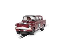 Scalextric C4546 Slot-Cars Ford Anglia 105E-Broadspeed, Marrone