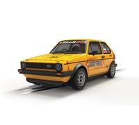 Scalextric C4625 Volkswagen Golf MK1 - Malcolm Jeffs Racing Cars - Street & Rall