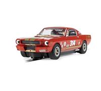 Scalextric C4658 Shelby GT350H - Circuito di corse per auto slot rosse e oro