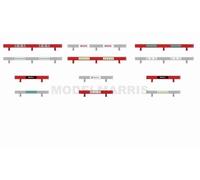 Barriere d'urto Scalextric con adesivi