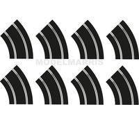 SCALEXTRIC C8196 Scalextric R2 Curve 8 Track Extension Pack - Replaces C8526 on