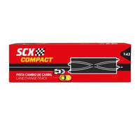 Slot Car SCX Scalextric Compact C10472X200 Pista Cambio Di Carrello 2 Unità