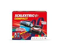 SCALEXTRIC - Circuito Compact - Traccia completa - 2 Auto e 2 telecomandi inclusi - Scala 1:43 (Set Grand Challenge)