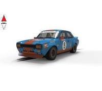 SCALEXTRIC FORD ESCORT MK1 - WAYNE CRABTREE MODIFIED FORDS 2023 - GULF