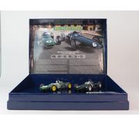 Scalextric Legends set Monaco 1963 Lotus 25 Clark + BRM P57 Hill 1/32 C4580A
