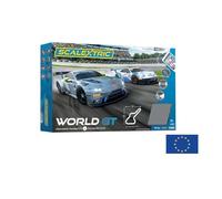 Scalextric Piste da Corsa digitali C1434P, Arc Air: World GT Race Set-Pista elettrica per Bambini controllata da App dagli 8 Anni in su, Spina UE