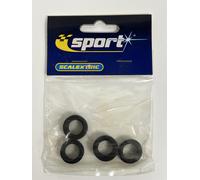 Scalextric Pneumatici x4 Per Ford GT40 Mk.i E Mk II Posteriore 1:3 2 Scala