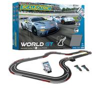 Scalextric Set di piste digitali per bambini, ARC AIR: World GT, con controllo tramite app, pista elettrica per bambini dagli 8 anni in su, piste da corsa con slot car, multi-car da corsa, in scala 1