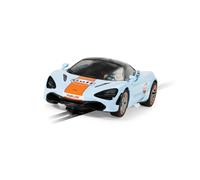 Scalextric Slot Car Mclaren 720S - Gulf Edizione 1:3 2 Scala - C4394