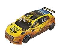 SCALEXTRIC - Veicolo da corsa Advance - Slot Car - Scala 1:32 (Skoda Fabia WRC2 - Razzo Suarez Mud Effect)