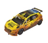 SCALEXTRIC - Veicolo da corsa Classic - Slot Car - Scala 1:32 (Skoda Fabia WRC2 - Razzo Suarez Mud Effect)