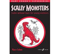 Mary Cohen – Scaley Monsters for Violin – Scales Without Tears for Young Violinists – Tascabile