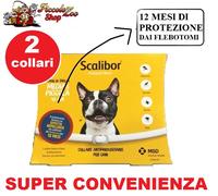 Scalibor 2 COLLARI antiparassitari cane di taglia medio-piccola (48 cm)