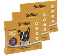 SCALIBOR Collare Antiparassitario per Cani 48 cm KIT 3PZ