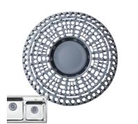 Scallo della doccia per capelli, drenaggio della vasca catcher per capelli - Tappo a coltura per pavimenti anti-cogging,Accessori per il bagno della protezione di scarico in silicone, tappo per capell