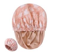 Scalp Bonnet, Waterproof Caps, Shower Cap Women with Double Layer Reusable Design, Bath Accessories for Swim Travel Home Spa Beach Pool Adult Washing Kids Girls Boys, Top Hair Protector for Hobby Use