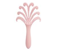 Scalp Comb, Octopus Head Massager, Ergonomic Portable Wet and Dry Relaxation Tool, Stress Reliefs Hair Stimulation Brush, Lightweight Flexible Design for Home Travel Daily Care Use