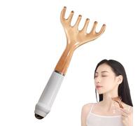 Scalp Comb, Six Claws Resin Head Massager, 6.61x2.76x0.98 inches Relaxing Soothing Tool, Ergonomic Lightweight, Massage Comb for Women Men Spa Salon, Hair Washing, Stress