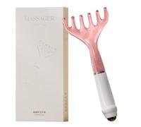 Scalp Comb, Six Claws Resin Head Massager, 6.61x2.76x0.98 inches Relaxing Soothing Tool, Ergonomic Lightweight, Massage Comb for Women Men Spa Salon, Hair Washing, Stress
