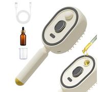 Scalp Massage Brush - Retractable Tooth Combe, Cordless Electronic Vaporizer, Violet Wireless Smoothing Straightener | Water Nourishing Oil Mixing Vessel, Head Therapeutic Cleansing Grooming Wand