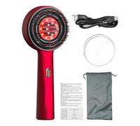 Scalp Massage Comb, Hair Oil Applicator, Electric Scalp Massager, Scalp Massaging Brush, Hair Growth Stimulator, 2-in-1 Hair Tool, Scalp Massage For Hair Growth, Vibrating Hair Massager