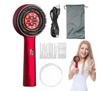 Scalp Massage Comb, Hair Oil Applicator, Electric Scalp Massager, Sturdy and Portable Stimulating Brush, Ergonomic Design, Ideal for Promoting Hair Growth, 21x8.5cm