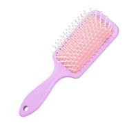 Scalp Massage Comb, Paddle Brush, Soft Flexible Bristles, Styling Comb for Thick, Curly, Thin, Lungo, Shair, Wet or Dry, Portable and Easy to Use, 2.95x1.18x8.46 Inches