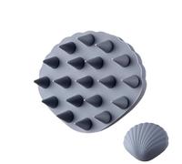 Scalp Massage Comb Scalp Scrubber Silicone Scalp Massage Brush Shell Shaped Design Comfortable Shower Hair Brush for Hair Care Tools Suitable for Women Men and Kids