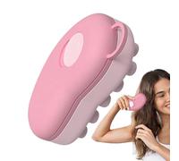 Scalp Massage Comb, Silicone Ice Compress Cooling Head Massager, Portable Hair Relaxation Brush with Ergonomic Grip, Soothing Massage Tool for Scalp Stimulation, Home Spa Use