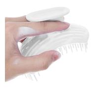 Scalp Massager Brush, Deep Cleansing Shampoo Scrubber, 4,65 x 3,23 Inches Anti Slip Scalp Exfoliator for Relaxation, Flakes Control, Dry, Oily Hair, Travel and Home Use