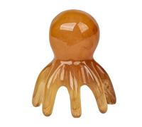 Scalp Massager, Head Scratcher, Relaxation Tool, 2.28x1.38x2.76 Inches Flexible Metal Prongs, Ergonomic Handle, for Stress, Home Shower, Yoga, Travel Routine, or Unwinding