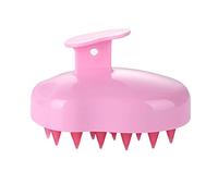 Scalp Massager Spazzola for massaggio al cuoio capelluto for capelli in silicone Pettine for shampoo Pettine for shampoo Spazzola con manico magico Spazzola for massaggio termale da bagno Massaggiator