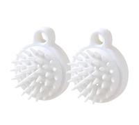 Scalp Scrubber, Hair Care Scalp Brush, Silicone Scalp Scrubber, 2 Pieces Scalp Massager Head Scrubber Massage Comb, Hair Brushes, Scalp Brush for New Year, Valentines Day, Mother's Day