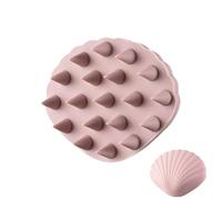 Scalp Scrubber Scalp Massage Comb Silicone Scalp Massage Brush Shell Shaped Design Comfortable Shower Hair Brush for Hair Care Tools Suitable for Women Men and Kids
