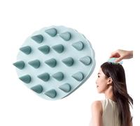 Scalp Scrubber, Silicone Scalp Massager, Shower Hair Brush, Silicone Scalp Scrubber Designed, Shell Shaped Hair Care Tool Ages, Providing a Cofortable and Effective Scalp Massage