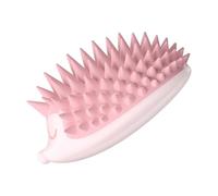Scalp Shampoo Brush, Soft Hedgehog Scalp Massager, Silicone Massaging Brush For Shower, Wet & Dry Scrubber, Easy To Clean And Long Lasting For All Hair Types, Women