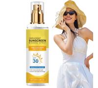Scalp Sunscreen Spray, 100 ml SPF 30 Hair & Scalp Sunblock Mist, protezione UV per Beach & Outdoors, Travel-Size Skin Care for Women & Men, Sun Protection