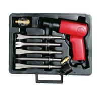 SCALPELLATORE AD ARIA MARTELLETTO PNEUMATICO COMPLETO DI 5 SCALPELLI DEMOLITORE