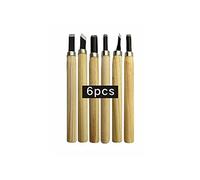 Scalpelli di materiali di alta qualità 12pcs / 10pcs / 6pcs / 3pcs legno professionale intaglio del cesello del coltello del coltello del coltello del coltello della mano per la scultura dettagliata d